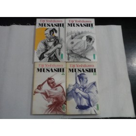     MUSASHI * Roata norocului (vol. 1-2)  si Poarta spre glorie (vol. 3-4)  -  Eiji  YOSHIKAWA  